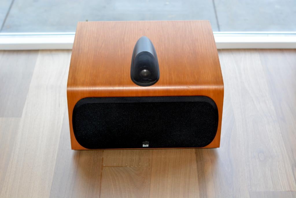 B&W HTM7 Centerspeaker, Ophalen of Verzenden, Zo goed als nieuw, Bowers & Wilkins (B&W), 120 watt of meer