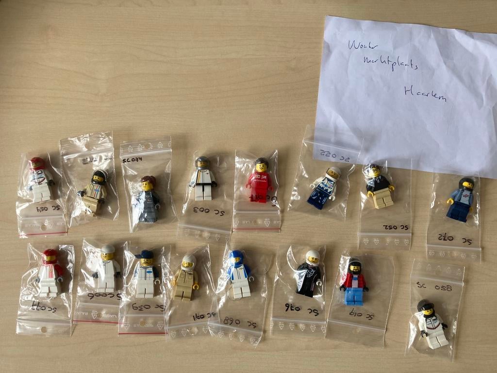 Lego speed racers minifiguren, set 1, Ophalen of Verzenden, Nieuw