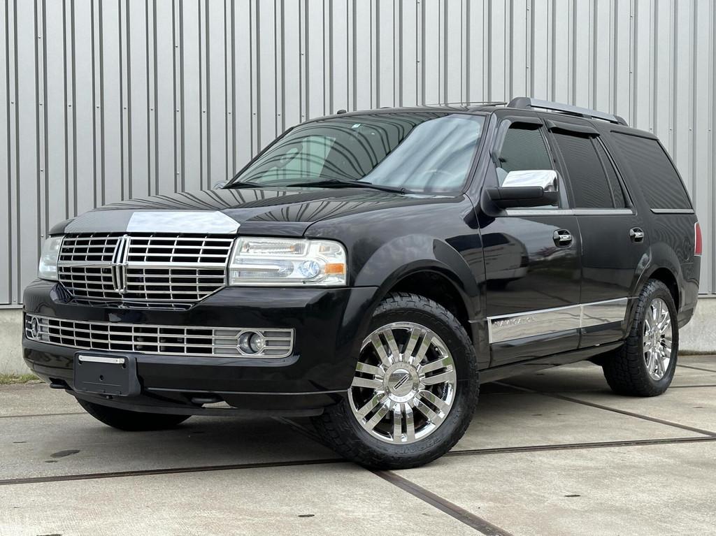 Lincoln Navigator 5.4 V8 7-Persoons - Leder - Incl BTW - Sch, Auto's, Lincoln, Automaat, Gebruikt, 7 stoelen, Leder