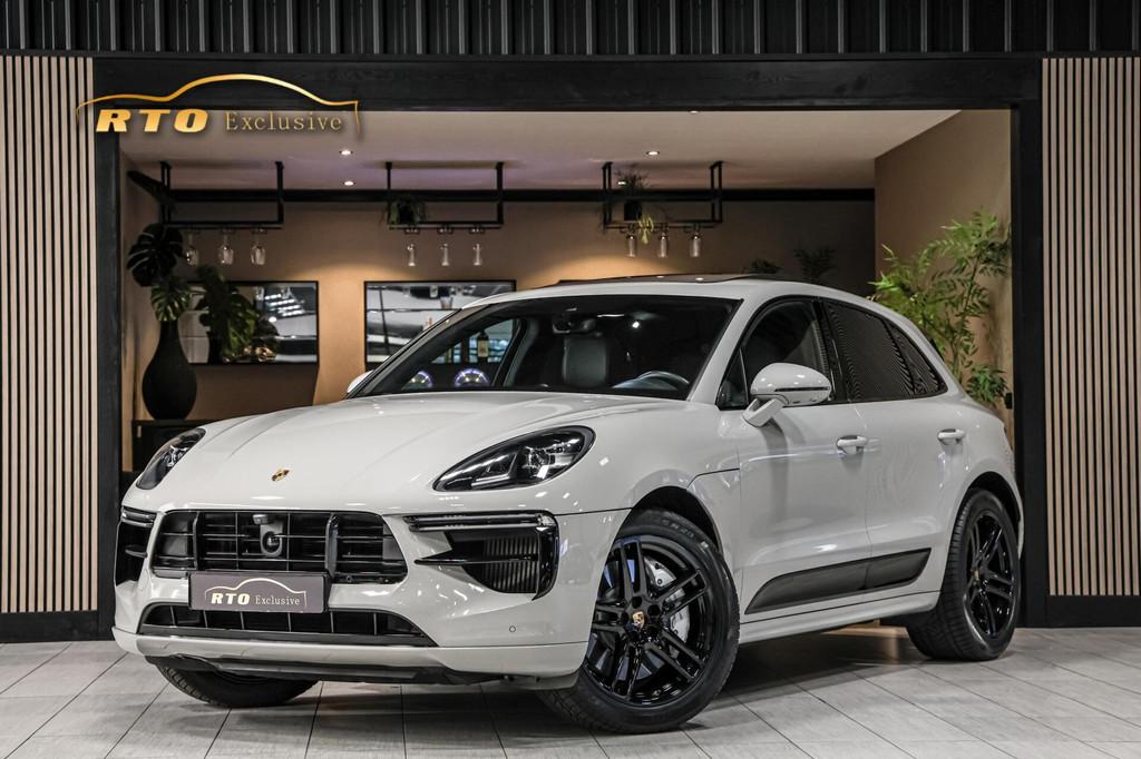 Porsche Macan 2.9 Turbo|Krijtgrijs|Pano|Leder|Chrono|Luchtv., Auto's, Porsche, Automaat, Gebruikt, Met garantie (alle), 120 €/maand