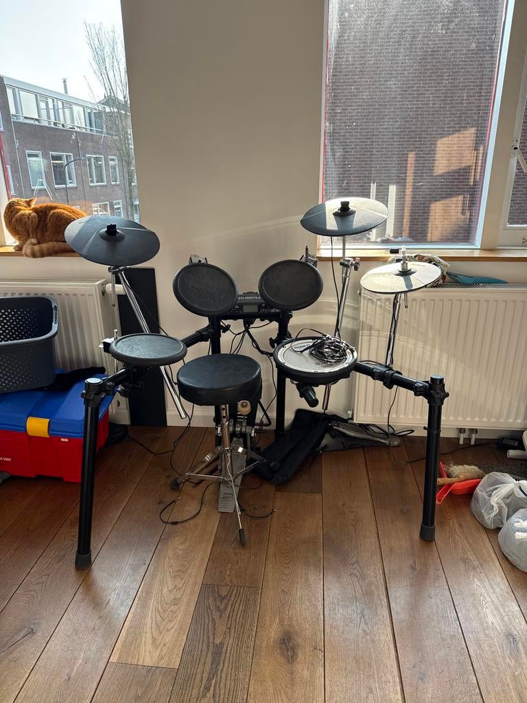 Roland TD-4 V-Drums elektronisch drumstel, Ophalen, Gebruikt, Roland, Elektronisch