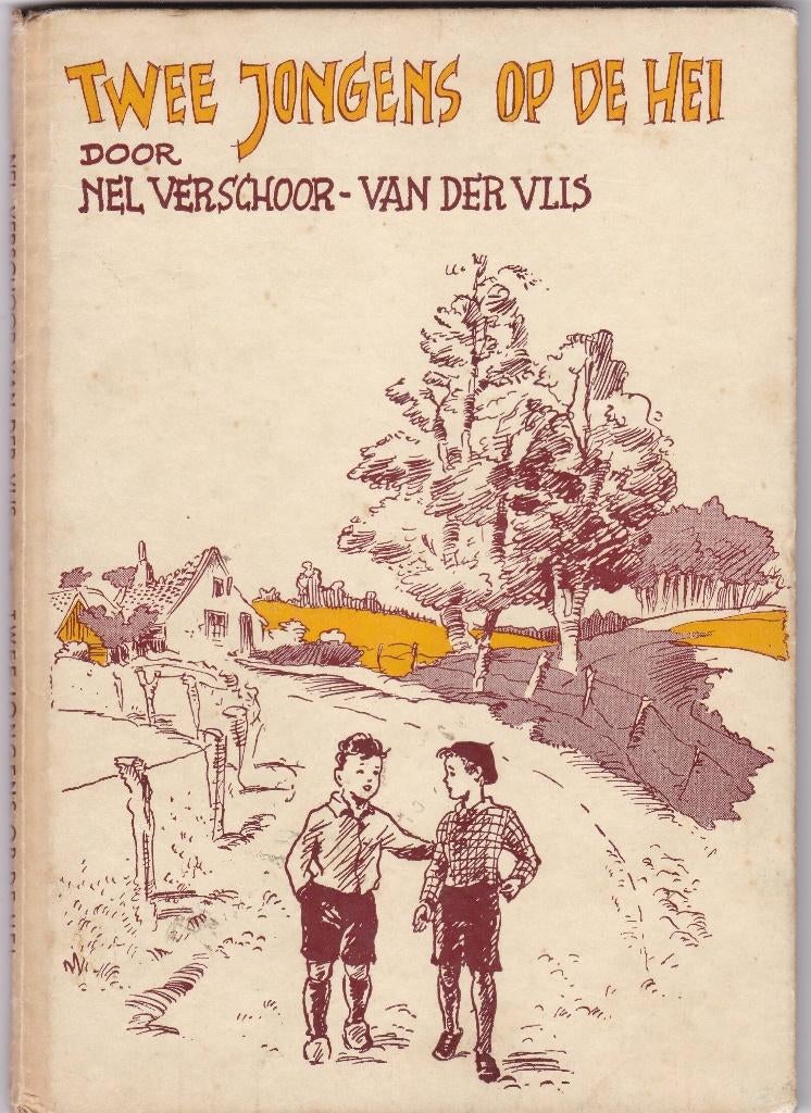 Verschoor-van der Vlis, Nel – Twee jongens op de hei, Ophalen of Verzenden, Gelezen, Verschoor-van der Vlis, Nel, Sprookjes