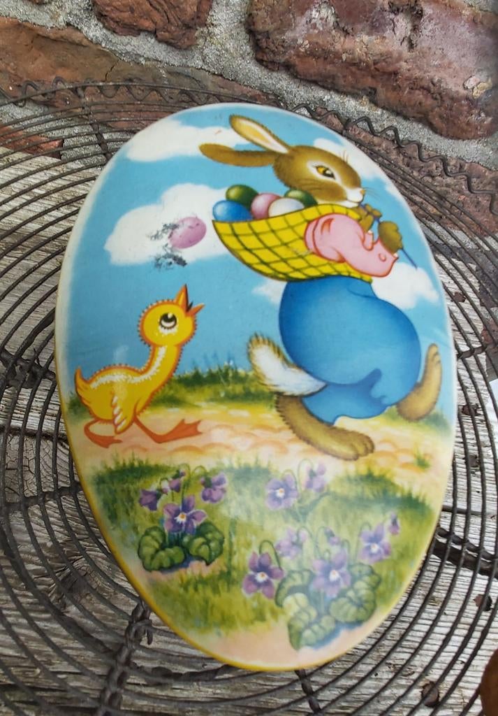 Vintage paasblik Cote d'or jaren 1950-1960, Ophalen of Verzenden