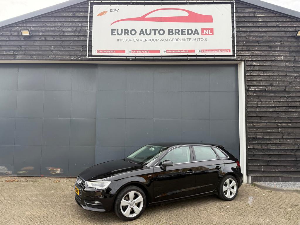Audi A3 Sportback 1.8 TFSI Ambition Pro Line plus s-line, Gebruikt, Euro 6, 4 cilinders, Leder en Stof