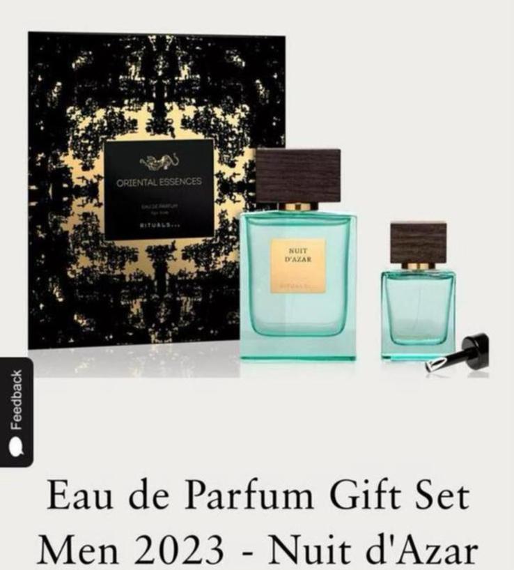 Rituals Nuit D’azar EDP giftset 60 ml & 15 ml 💚🤩🎁 Nieuw!, Ophalen of Verzenden, Nieuw