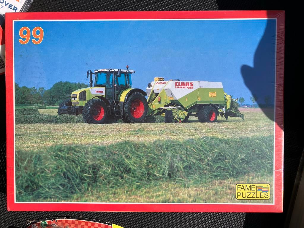 Fame Puzzles Farm 99 - Claas Tractor Legpuzzel, Ophalen of Verzenden, Minder dan 500 stukjes, Nieuw, Legpuzzel