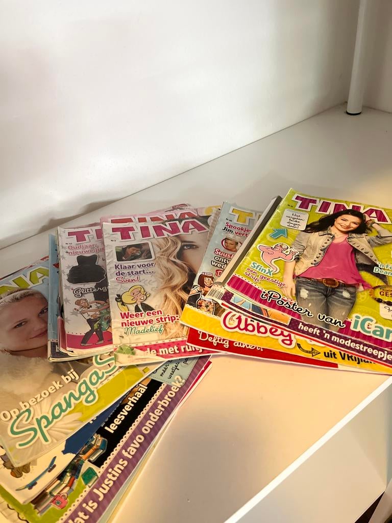 Ong. 28 Tina tijdschriften jaargang 2011-2012, Ophalen of Verzenden, Gelezen, Damesbladen