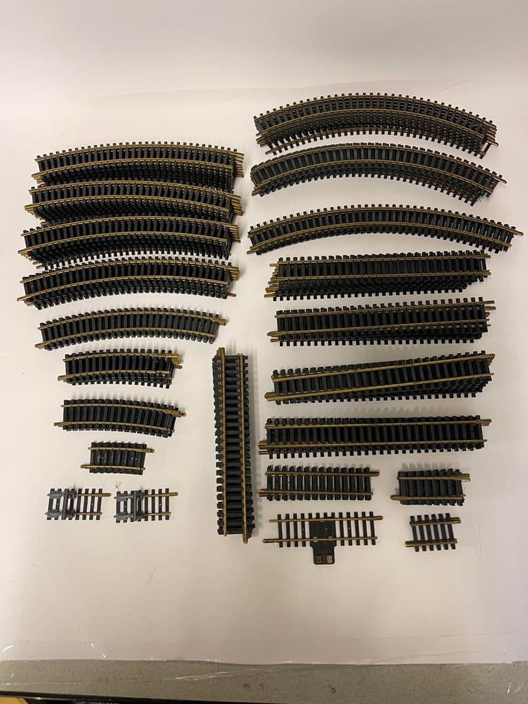 ** NIEUWSTAAT ** BIJZONDER MOOIE FLEISCHMAN RAILS **, Wisselstroom, Fleischmann, Rails, Ophalen of Verzenden