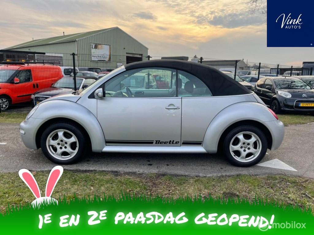 Volkswagen New Beetle Cabriolet 1.6 Highline, Auto's, Stof, Gebruikt, Beetle (Kever), 4 cilinders