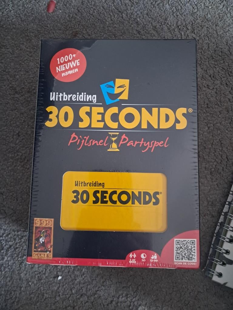 30 Seconds Uitbreiding Pijlsnel Partyspel, Vijf spelers of meer, Ophalen of Verzenden, Nieuw, 999 Games