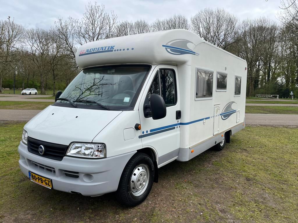 Adriatik Coral S650 SP 2.8 JTD 2004 Wit AANBIEDING ZO MEE !, Luifel, Ringverwarming, Fiat, 7 tot 12 maanden geleden