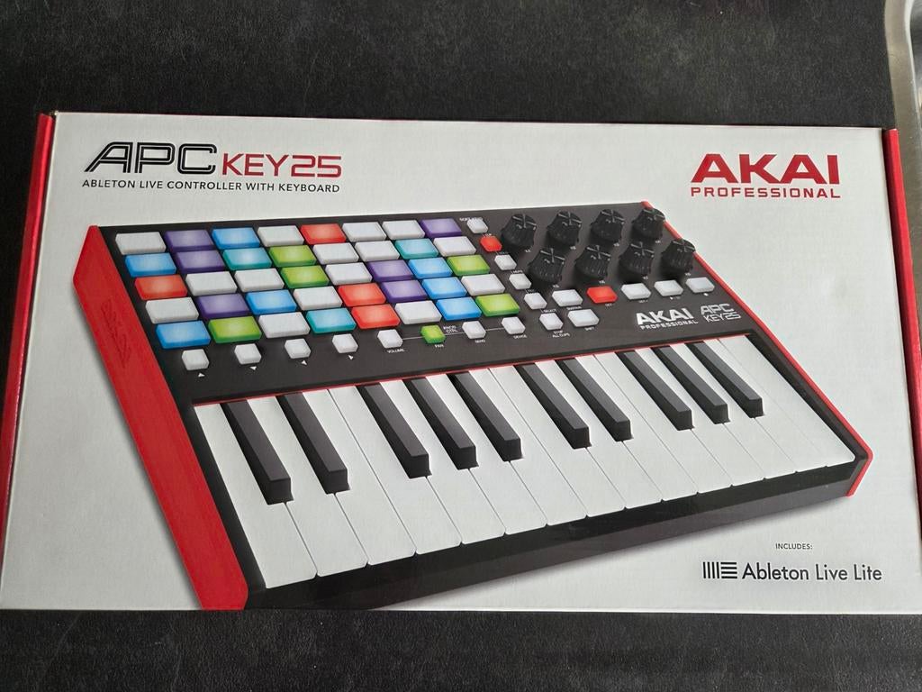 Akai APC Key 25 Ableton Live Controller met keyboard, Ophalen of Verzenden