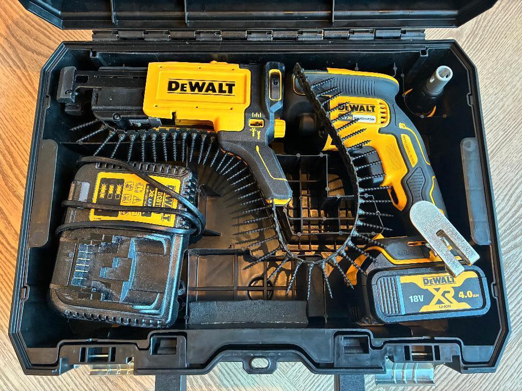 DeWalt (Gips)schroefmachine DCF620D2K incl. accu en lader, Ophalen, Zo goed als nieuw