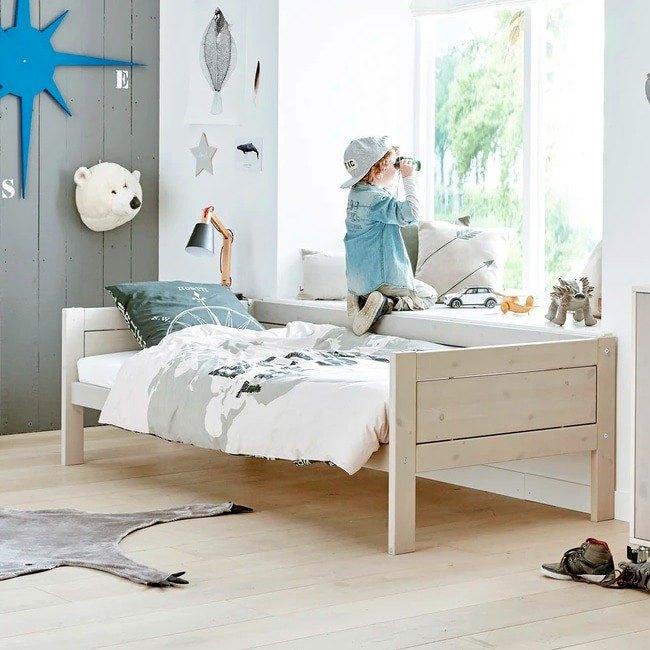 lifetime bed, 85 tot 100 cm, Gebruikt, 180 cm of meer, Ophalen