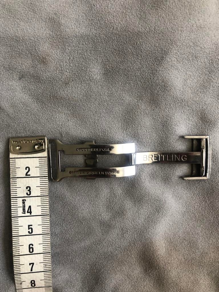 Breitling horloge schakel, Sieraden, Tassen en Uiterlijk, Horloges | Heren, Gebruikt, Staal, Breitling, Polshorloge