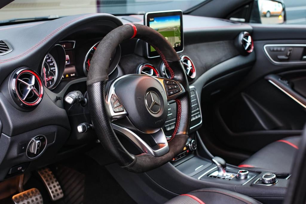 Mercedes-Benz CLA-klasse Shooting Brake AMG 45 4MATIC *Kuips, Auto's, Mercedes-Benz, Automaat, CLA, Gebruikt, Euro 6