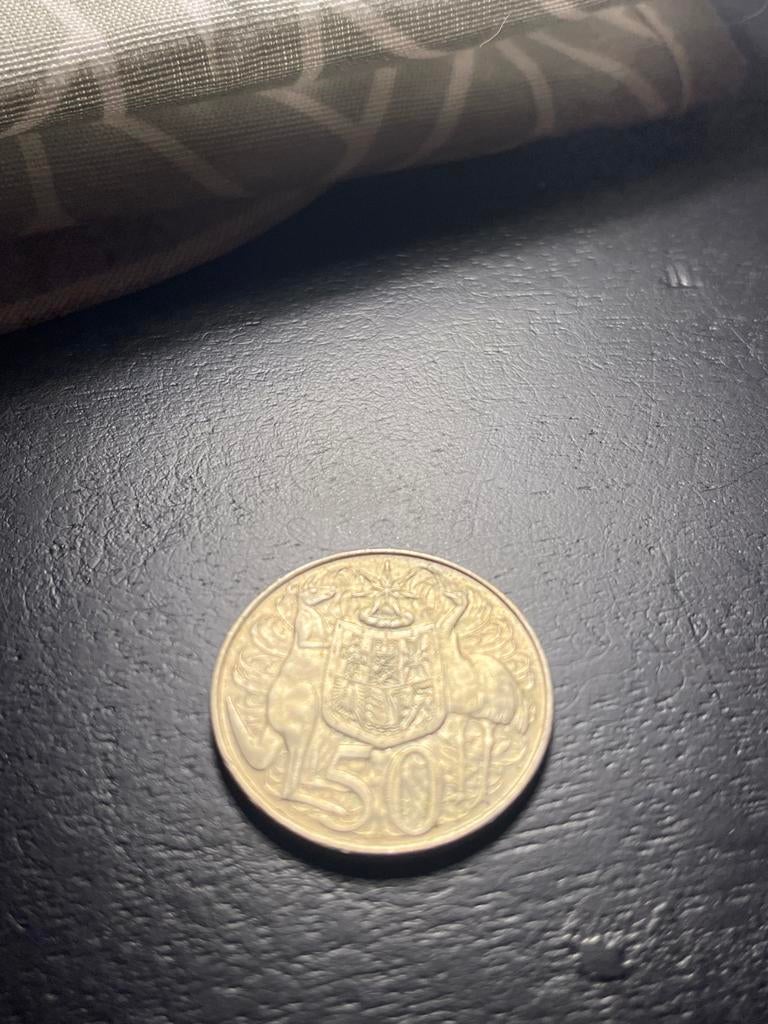 50 Cent Munt Australië 1966 - Elizabeth II Zilver, Ophalen of Verzenden, Losse munt, Zilver