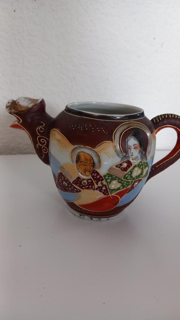 Vintage satsuma chinees porselein, Antiek en Kunst, Ophalen of Verzenden