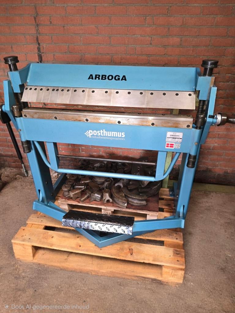 Arboga HFB 1000S 1020 x 2,5 mm vingerzetbank nieuw björn, Ophalen, Nieuw
