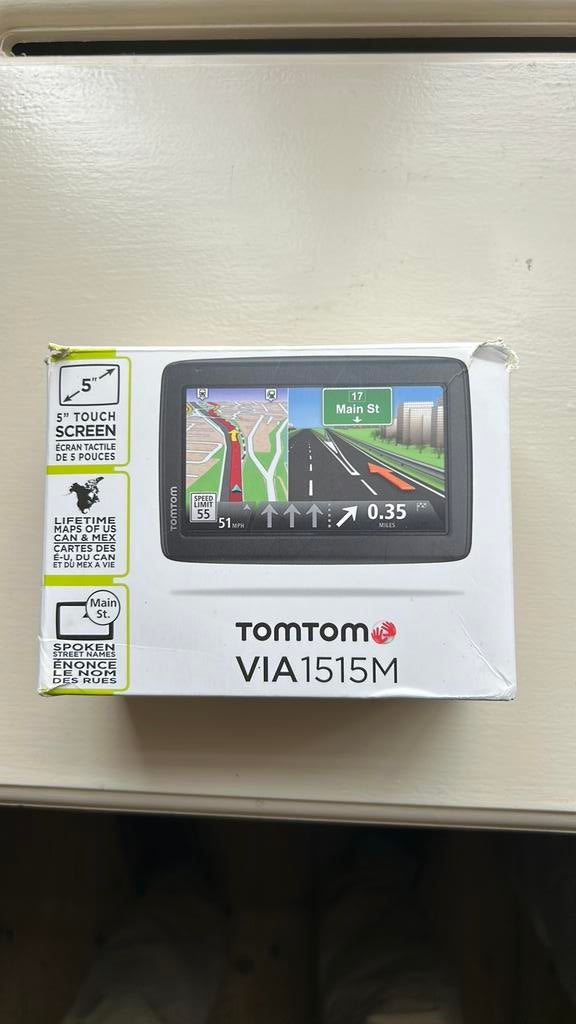 TomTom Via 1515M, Computers en Software, Navigatiesoftware, Ophalen of Verzenden, Landkaarten, TomTom
