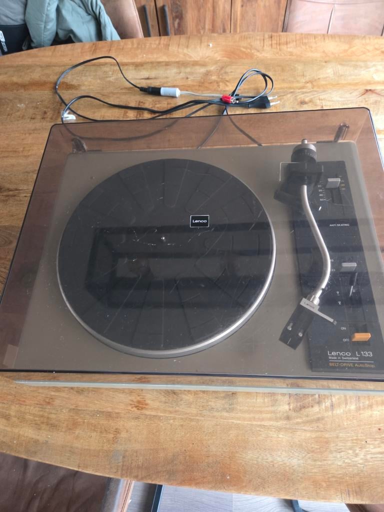 Lenco platenspeler + 10 LP's, Ophalen of Verzenden