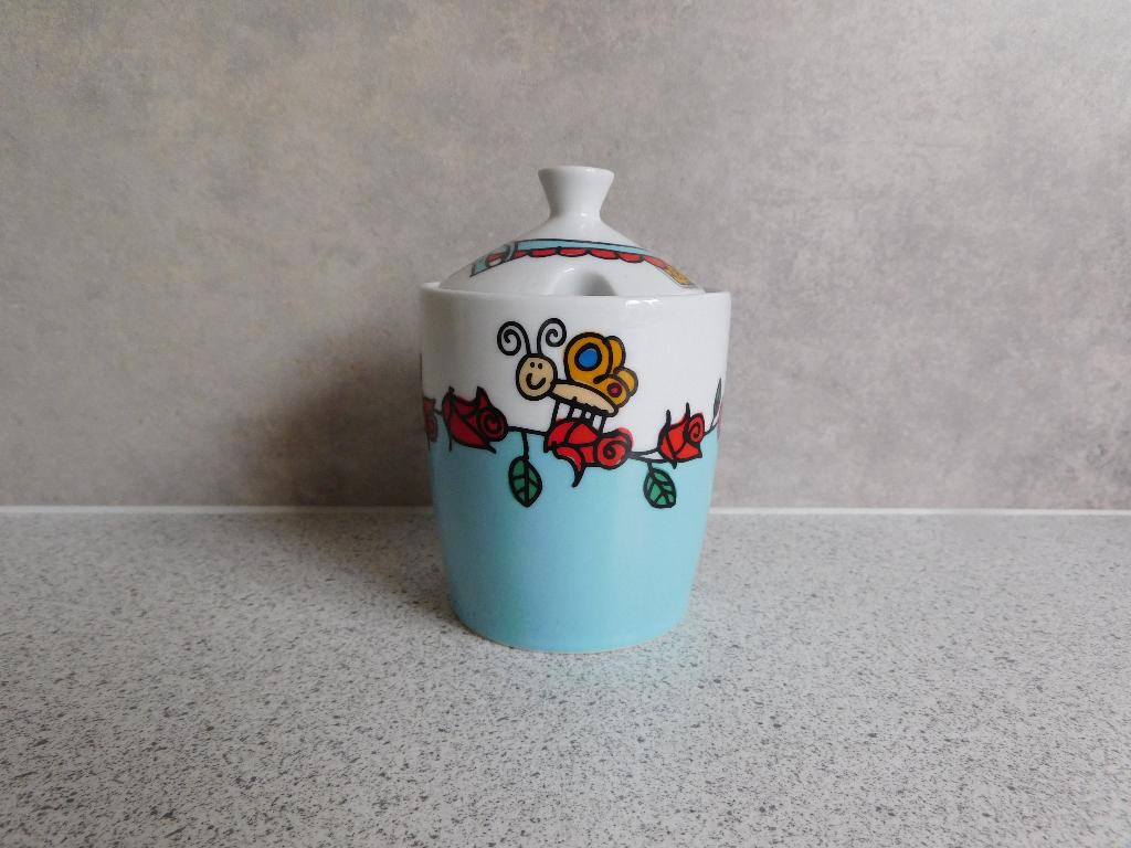 Suikerpot Roos Babette Harms, Huis en Inrichting, Keuken | Servies, Overige typen, Ophalen of Verzenden, Zo goed als nieuw, Overige stijlen