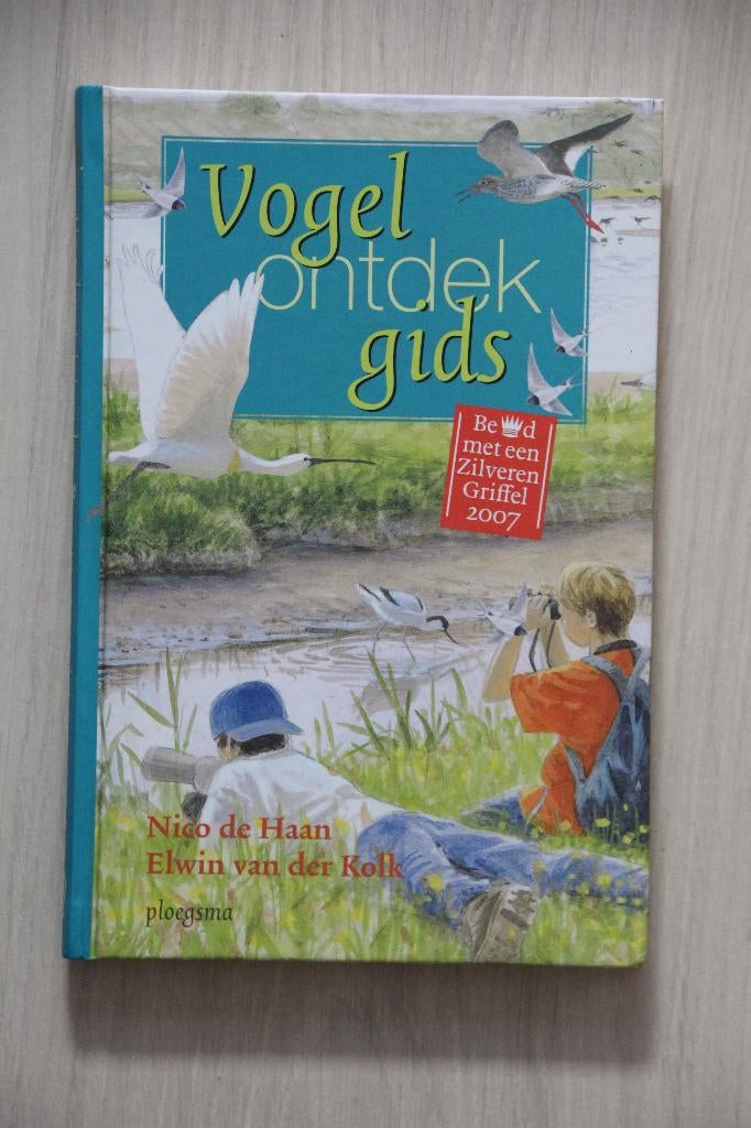 VOGEL ontdek GIDS - Nico de Haan   * Zilveren Griffel *, Non-fictie, Nico de Haan & Elwin vd Kolk, Ophalen of Verzenden, Zo goed als nieuw