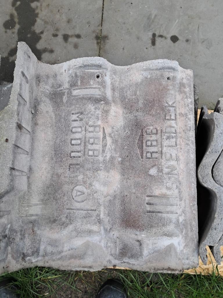 Kantenpannen RBB Sneldek Modul (12 links, 14 rechts), Ophalen, Gebruikt, Steen of Klei, Dakpannen