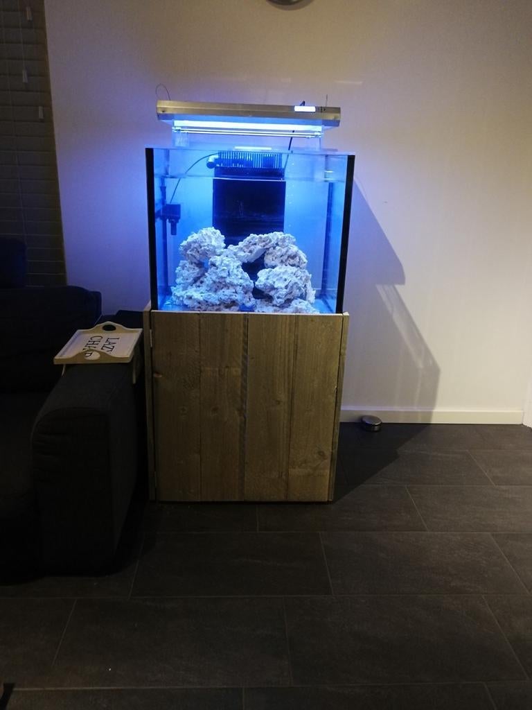 Zee aquarium 170 liter te koop excl techniek, Ophalen, Leeg aquarium