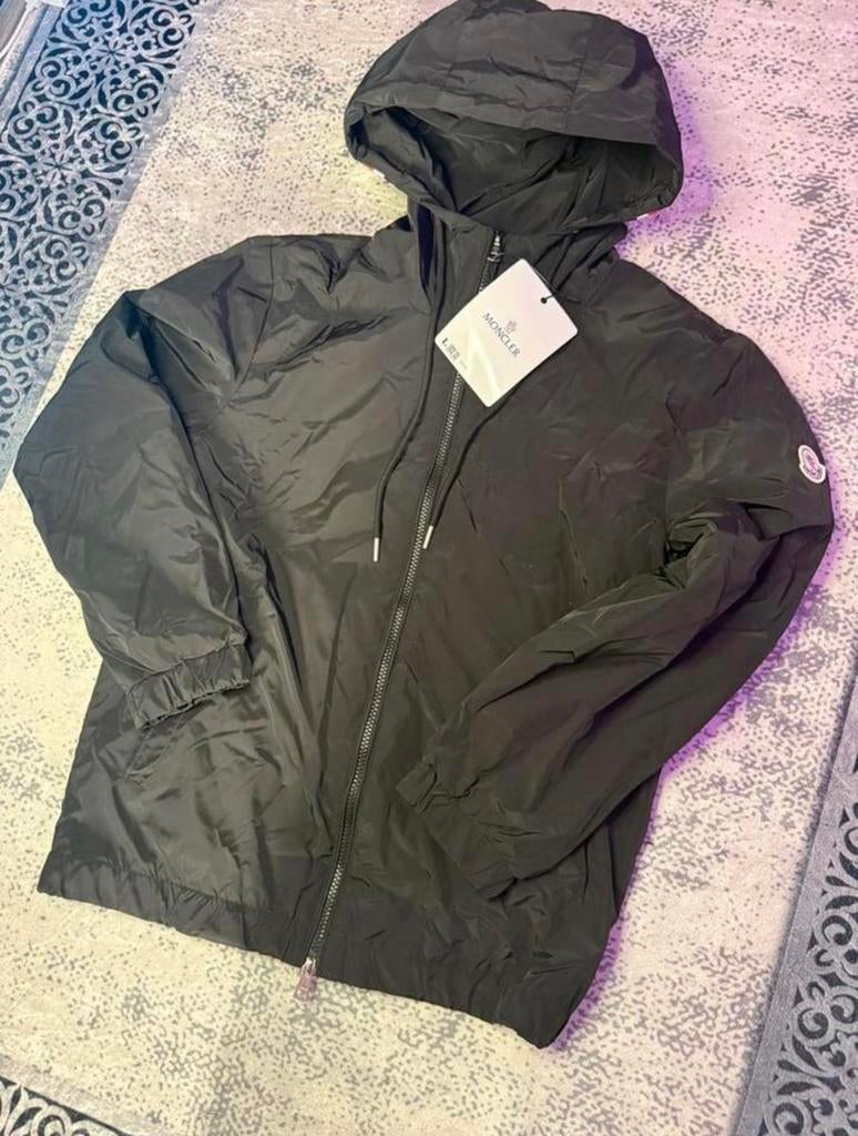 Moncler Grimpeurs windbreaker, Ophalen, Nieuw, Maat 46 (S) of kleiner, Zwart