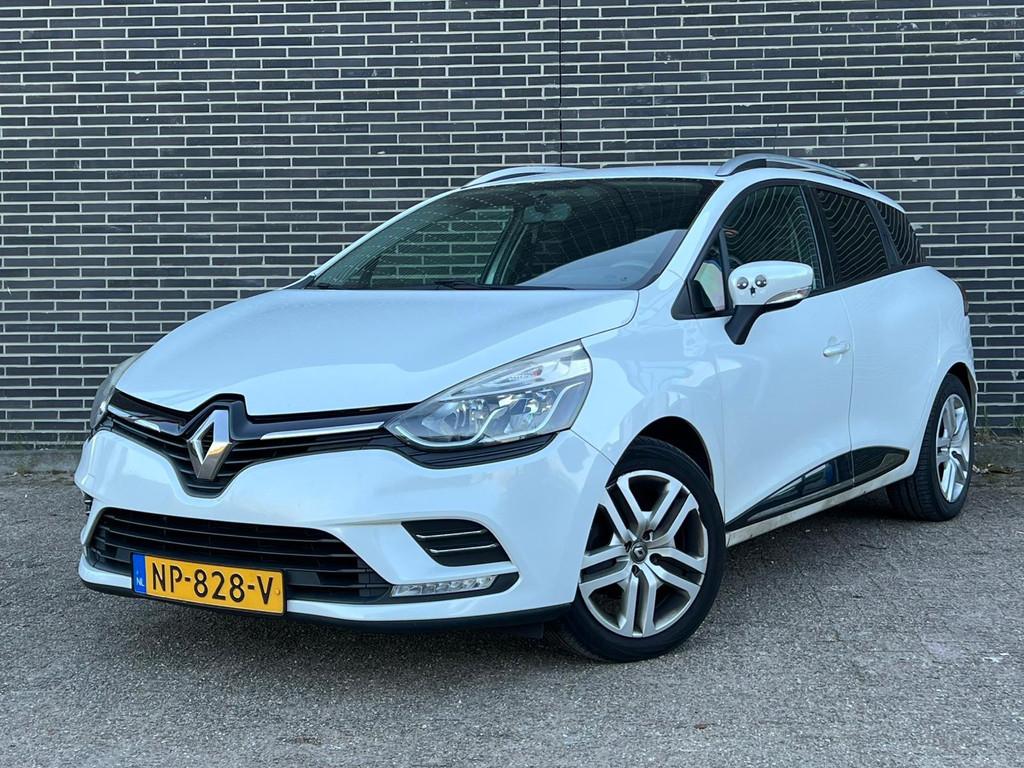 Renault Clio Estate 1.5 dCi Ecoleader Zen Airco, Navi Euro 6, Voorwielaandrijving, Euro 6, 4 cilinders, Wit