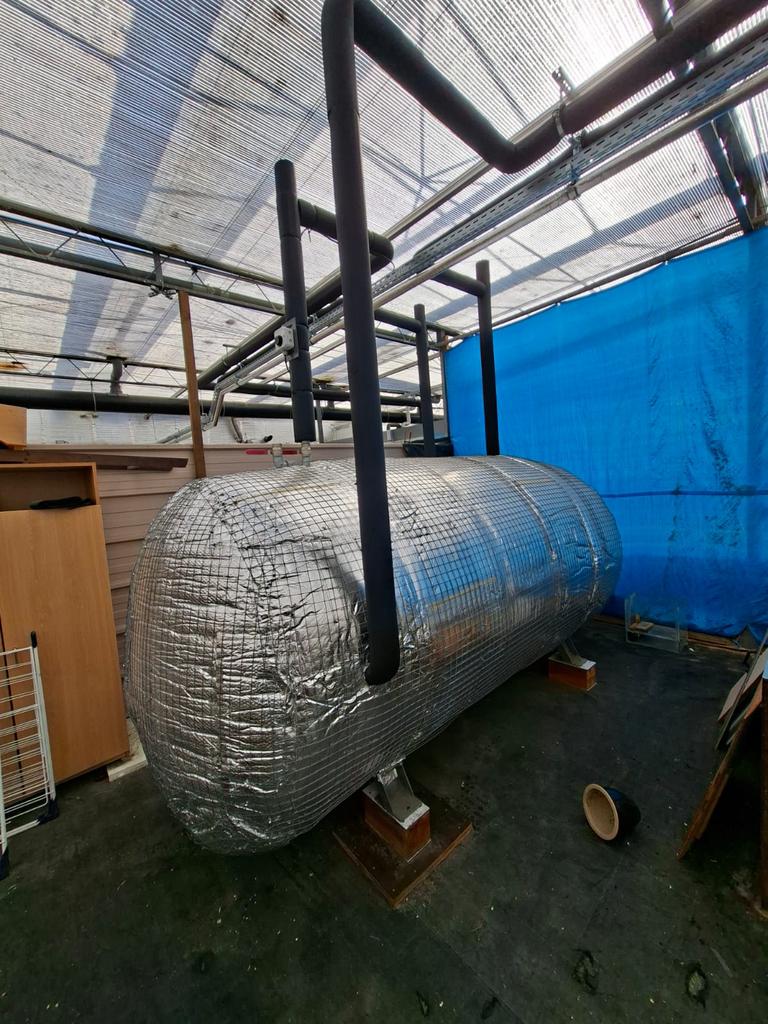 Buffervat/drukvat + Heater, Ophalen