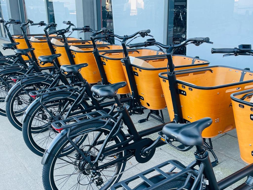 Fietshokje Raaks: Raaks Modo elektrische bakfiets NIEUW, Fietsen en Brommers, Fietsen | Bakfietsen, 4 kinderen of meer, Huif, Niet ingevuld