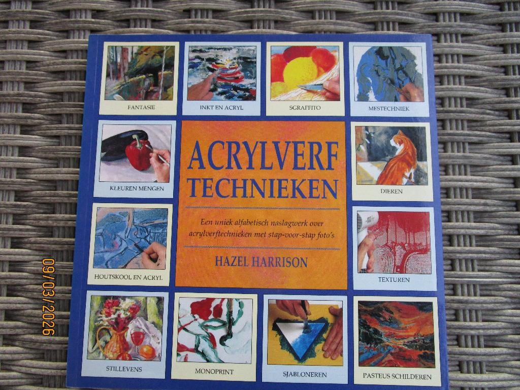 Hazel Harrison  / Acrylverf technieken, Boeken, Ophalen of Verzenden, Gelezen, Tekenen en Schilderen, Hazel Harrison