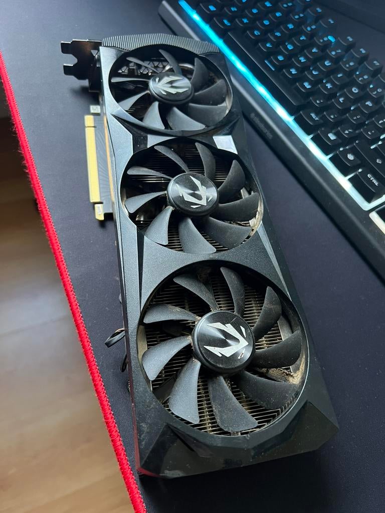 ZOTAC GeForce RTX 2080 super 8gb DDR6 (defect), Ophalen, PCI-Express 3, GDDR6, Zo goed als nieuw