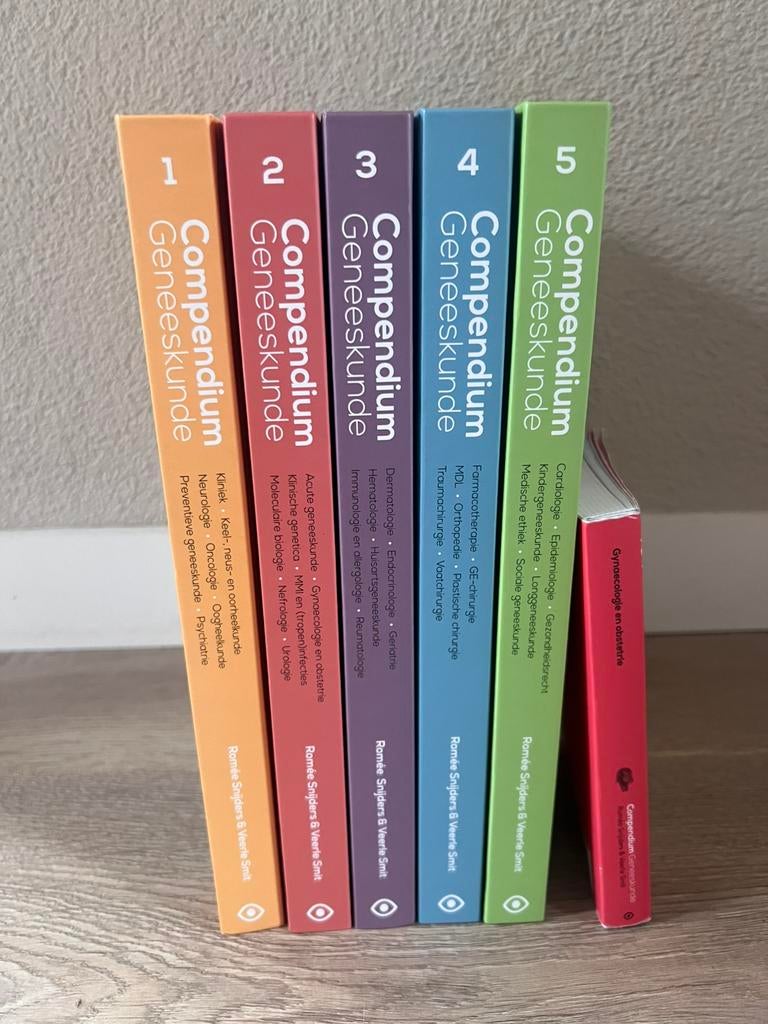 Compendium geneeskunde 2.0 + pocket obstetrie, Ophalen of Verzenden, Beta, Zo goed als nieuw, HBO
