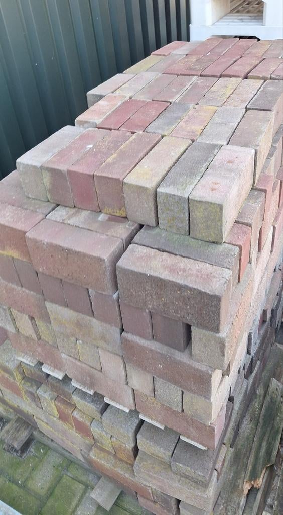 Dikformaat klinkers, Ophalen, Klinkers, Nieuw, 10 m² of meer