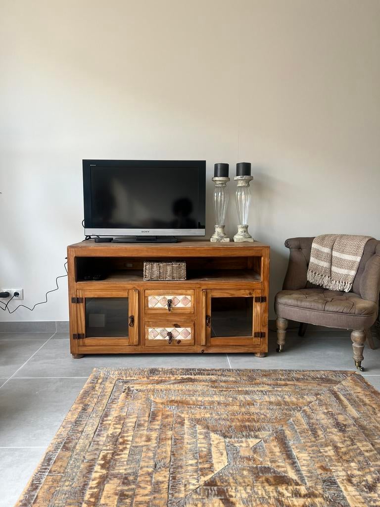 Tv meubel / laag dressoir, Ophalen, 100 tot 150 cm, Zo goed als nieuw, Minder dan 100 cm