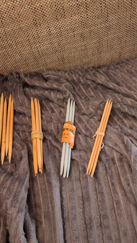 Breinaalden set voor sokken - diverse maten, Ophalen of Verzenden, Gebruikt, Breien, Naald