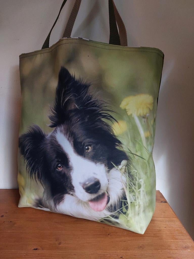 Nieuw: tas/shopper hond/ puppys/Border Collie/Teckel/Poedel, Ophalen of Verzenden, Nieuw, 30 cm of meer