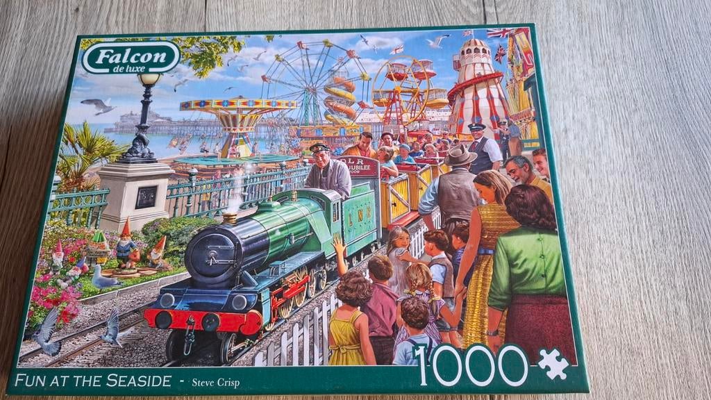 Falcon puzzel, Hobby en Vrije tijd, Denksport en Puzzels, Ophalen of Verzenden, 500 t/m 1500 stukjes, Zo goed als nieuw