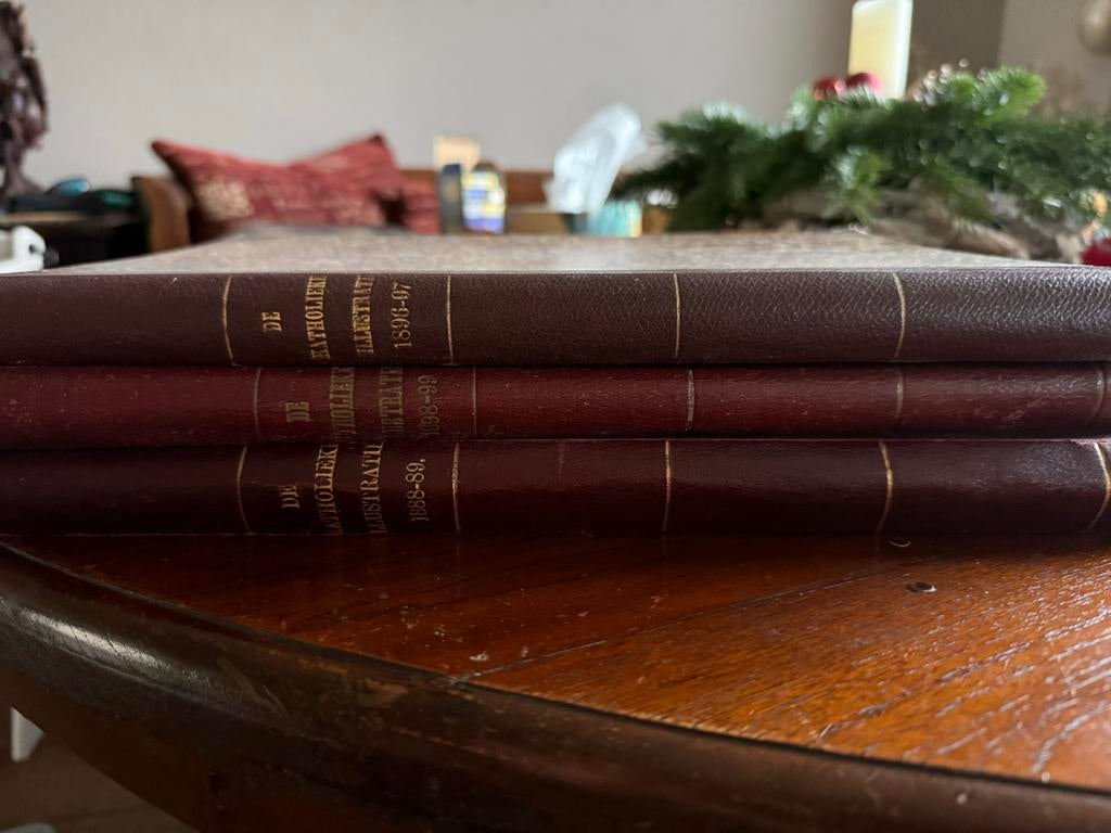 De Katholieke Illustratie - Oude Jaargangen Bundels, Boeken, Godsdienst en Theologie, Gelezen, Christendom | Katholiek, Ophalen of Verzenden