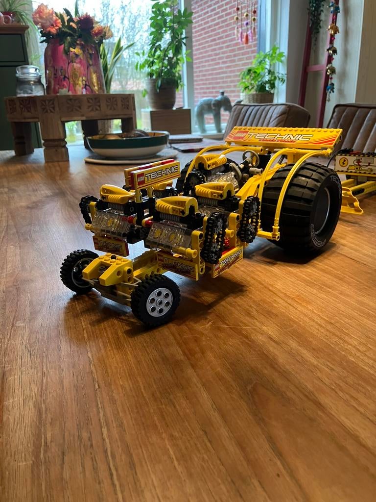 Lego powerpuller 8457, Kinderen en Baby's, Speelgoed | Duplo en Lego, Gebruikt, Lego, Complete set, Ophalen of Verzenden