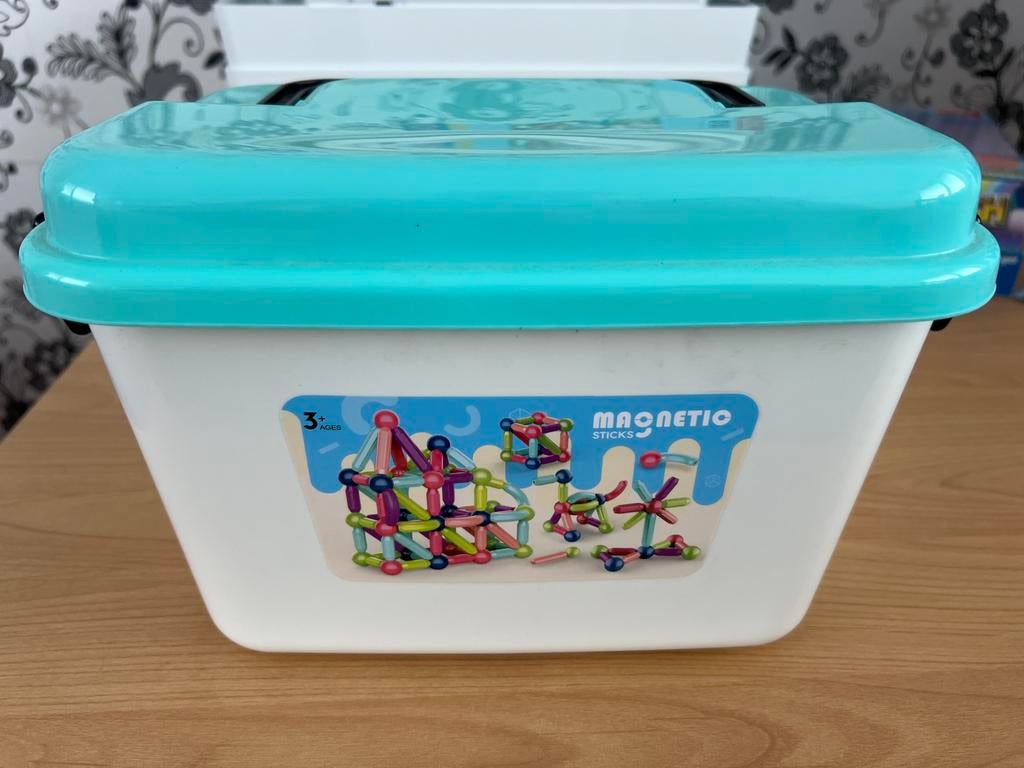 Magnetische Bouwstaven Set - Educatief Speelgoed, Kinderen en Baby's, Ophalen of Verzenden, Zo goed als nieuw, Bouwen