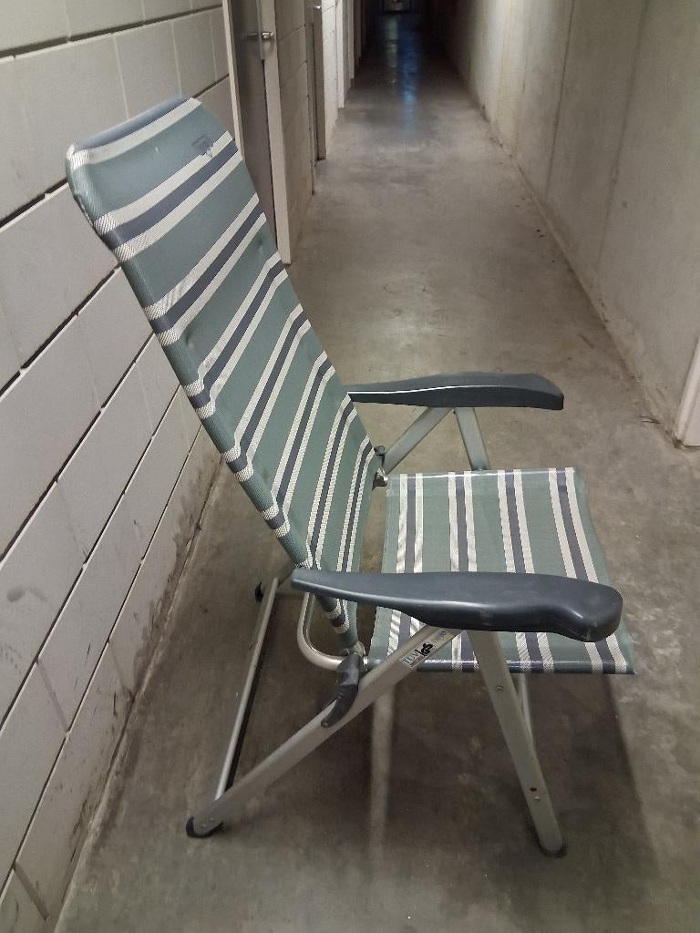 Twee crespo camping stoelen, Ophalen, Gebruikt, Campingstoel