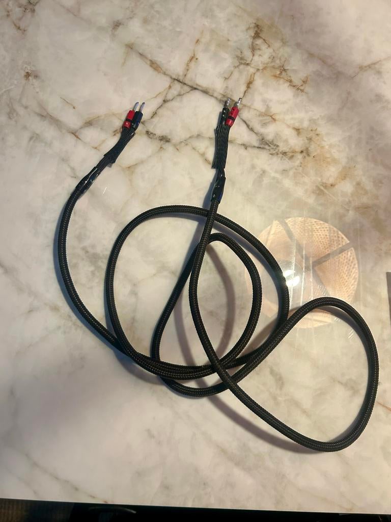 AudioQuest Type 5 Luidsprekerkabel Set - 2,5 meter, Ophalen of Verzenden, Zo goed als nieuw, 2 tot 5 meter, Luidsprekerkabel