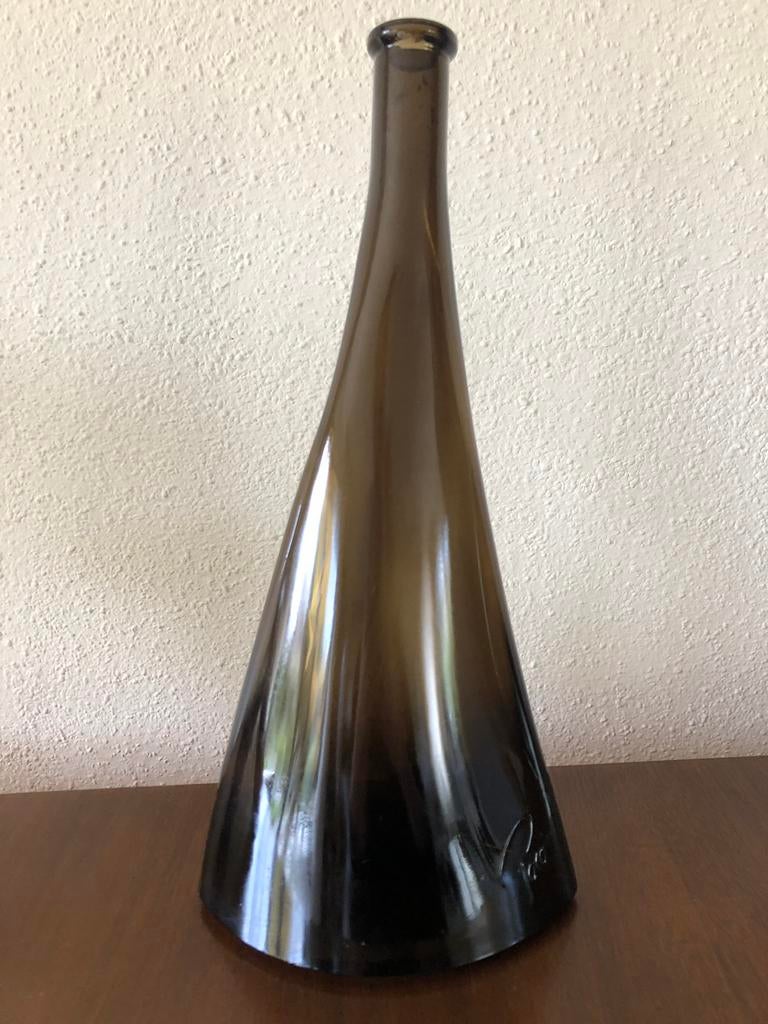 Vintage fles/ karaf van O. Frey & Co Paco, Antiek en Kunst, Kunst | Designobjecten, Ophalen of Verzenden