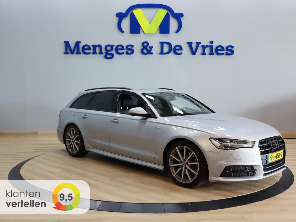 Audi A6 Avant 1.8 TFSI ultra Advance Sport 3X S Line | Airco, 12 maanden, Leder en Stof, Origineel Nederlands, 93 €/maand