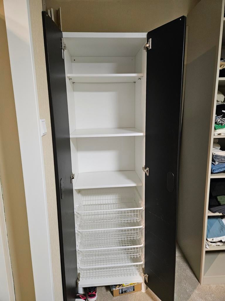 2x Ikea kledingkasten met krijtbord deuren, Gebruikt, 50 tot 100 cm, 150 tot 200 cm, Overige houtsoorten