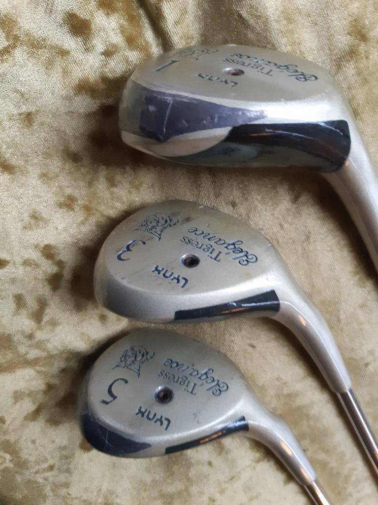 Goede driver set van Lynx. Driver 1 , Houten 3 en houten 5, Ophalen of Verzenden, Gebruikt, Set